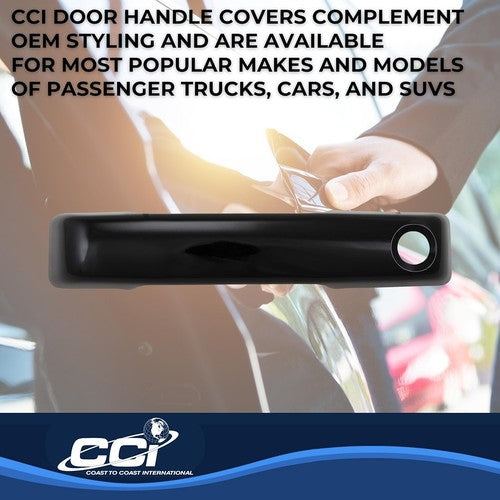Coast To Coast CCIDH68592BLK DOOR HANDLE COVER