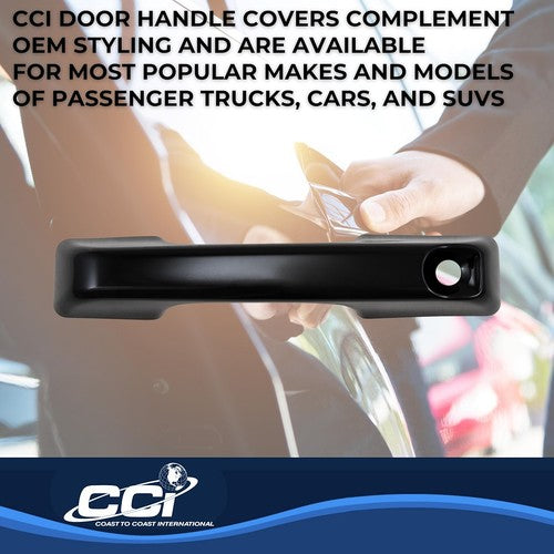 Coast To Coast CCIDH68591BLK DOOR HANDLE COVER