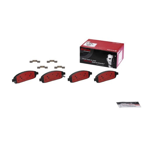 Brembo Front Ceramic Brake Pads Fits 2005-2010 Jeep Grand Cherokee 4 Pc P37010N