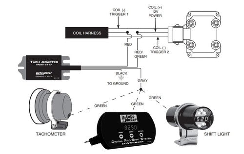 AutoMeter 9117 TACHOMETER ADAPTER