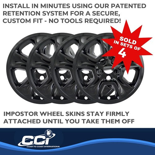Coast To Coast IWCIMP365BLK IMPOSTOR WHEEL COVER