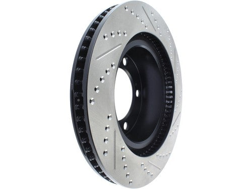 Stop Tech/ Power Slot 127.44162R SportStop Drilled And Slotted BRAKE ROTORS