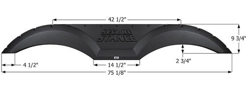 Icon 12024 Tandem Axle FENDER SKIRTS RV
