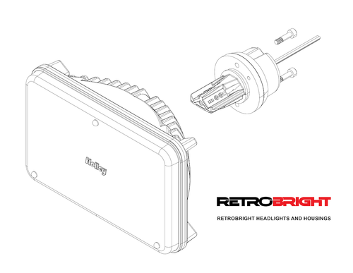 Holley Performance LFRB141 RetroBright LED LIGHTS