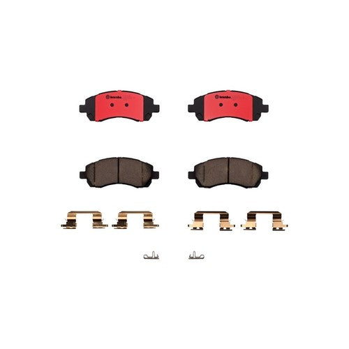 Brembo Front Ceramic Brake Pads Fits 1997-2001 Subaru Impreza 4Pc Brakes P78009N