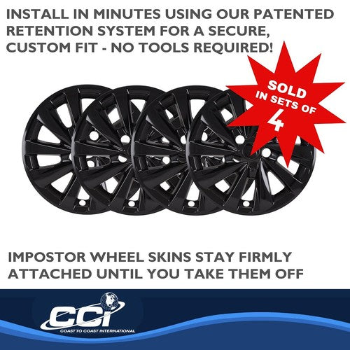 Coast To Coast IWCIMP479BLK IMPOSTOR WHEEL COVER