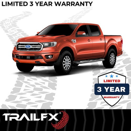 TrailFX A0060B TFX Round Tube Side Steps NERF BAR ROUND 3"