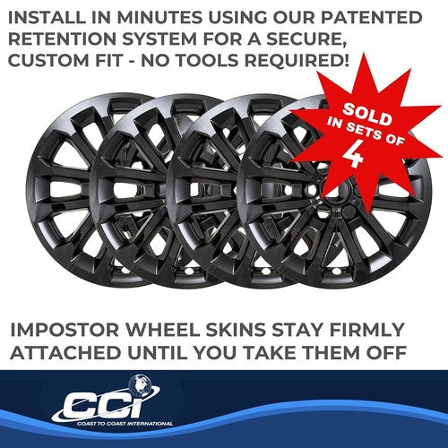 Coast To Coast IMP506BLK IMPOSTOR WHEEL COVER