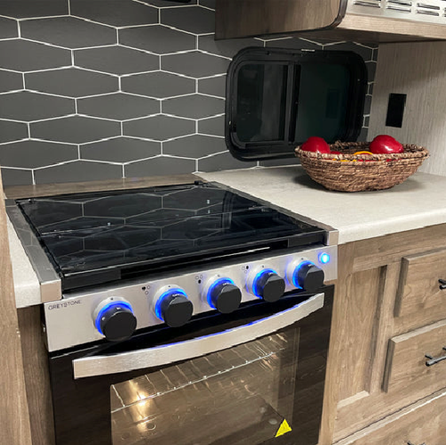 Furrion CF-RV17-PK02 Stove Top Glass Cover Only For CF-RV17 And CF-RV21 Models