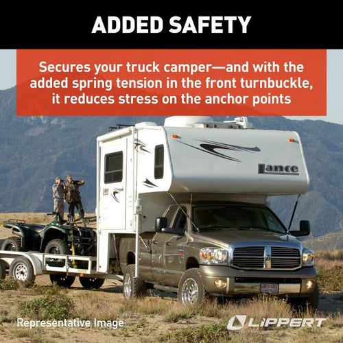 Lippert Components 182894 Happijac RV CAMPER TIEDOWNS & TURNBUCKL
