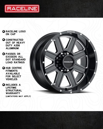 Raceline 940M-68012-00 940M Hostage WHEELS