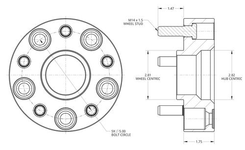 Spidertrax WHS024 WHEEL SPACER