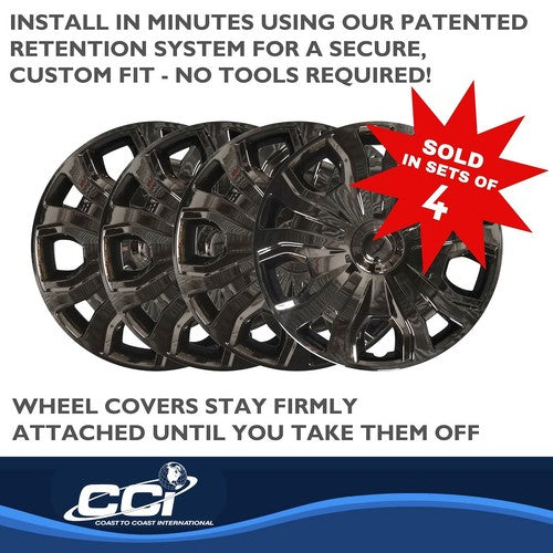 Coast To Coast IWC54316BLK WHEEL COVER