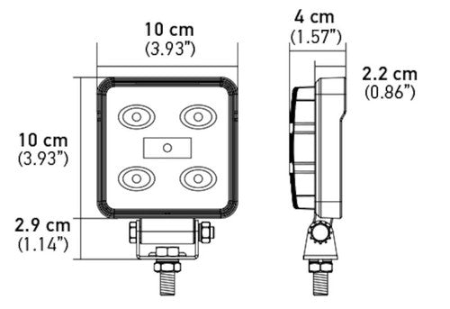 Hella 357107001 Optilux LIGHTS UTILITY