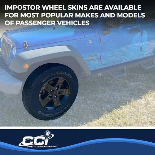 Coast To Coast IWCIMP340BLK IMPOSTOR WHEEL COVER