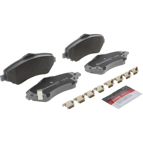 Brembo Front Ceramic Brake Pads Fits 2007-2018 Jeep Wrangler JK 4 Piece P11025N