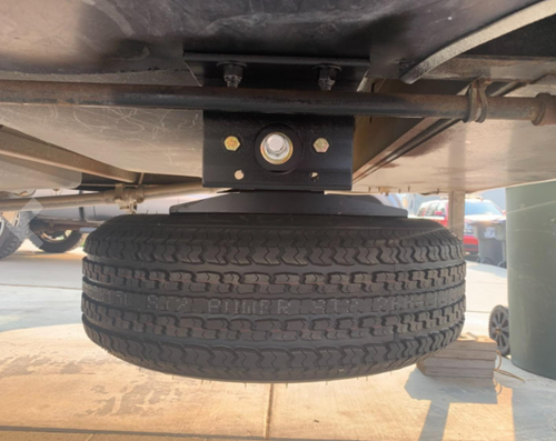 BAL RV 28240 Hide-A-Spare SPARE TIRE CARRIER