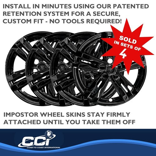 Coast To Coast IMP449BLK IMPOSTOR WHEEL COVER