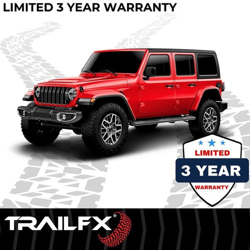 TrailFX A1545T TFX 4" Oval Tube Side Steps NERF BAR OVAL 4"