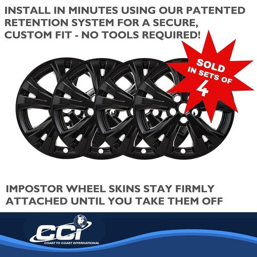 Coast To Coast IWCIMP461BLK IMPOSTOR WHEEL COVER