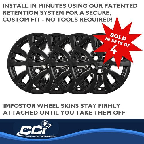 Coast To Coast IWCIMP489BLK IMPOSTOR WHEEL COVER