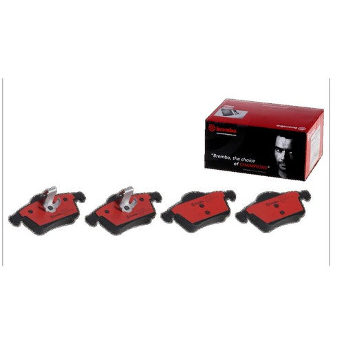 Brembo Rear Ceramic Brake Pads Fits 2001-2009 Volvo S60 Brakes 4 Piece P86014N