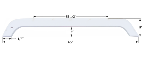 Icon 01739 Tandem Axle FENDER SKIRTS RV