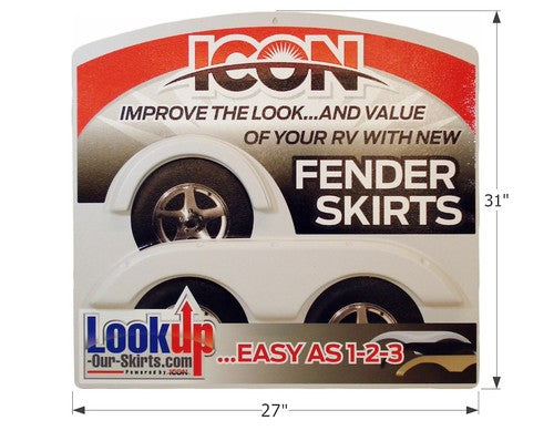 Icon 12063 FENDER SKIRTS RV