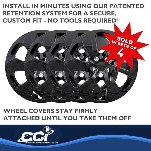 Coast To Coast IWC53917BLK WHEEL COVER
