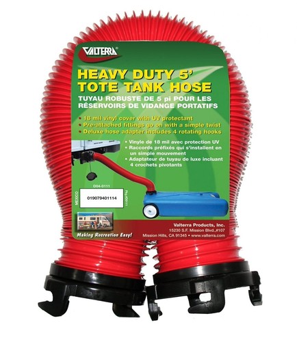 Valterra D04-0111 Tote Tank SEWER HOSES RV