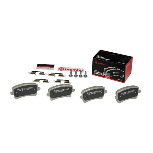 Brembo Rear Ceramic Brake Pads Fits 2009-2016 Audi A4 4 Piece Brakes P85099N