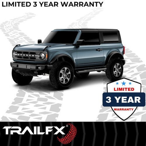 TrailFX A1556T TFX 4" Oval Tube Side Steps NERF BAR OVAL 4"