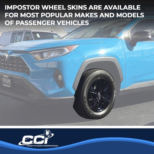 Coast To Coast IWCIMP434BLK IMPOSTOR WHEEL COVER