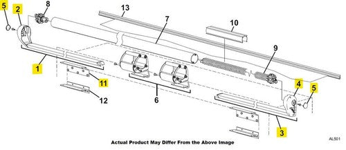 Carefree RV KG25T15 Alpine AWNING-REPAIR PARTS RV