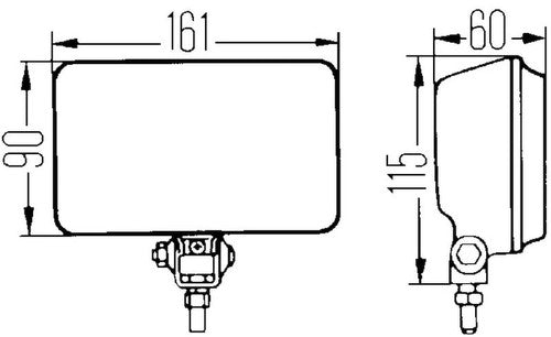 Hella 005860221 450 Series FOG LIGHT KIT