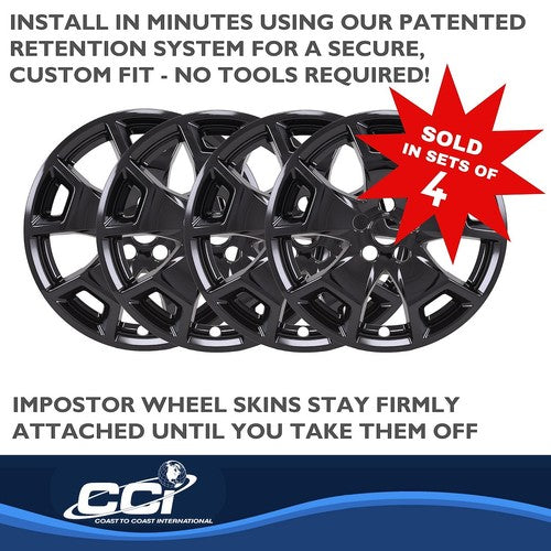 Coast To Coast IMP476BLK IMPOSTOR WHEEL COVER
