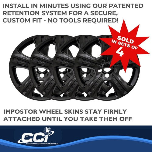 Coast To Coast IWCIMP383BLK IMPOSTOR WHEEL COVER