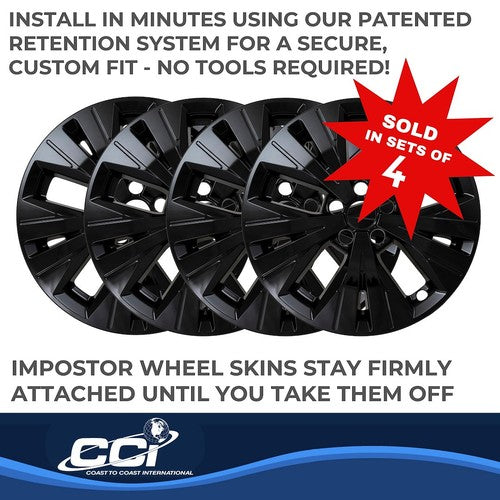 Coast To Coast IWCIMP503BLK IMPOSTOR WHEEL COVER