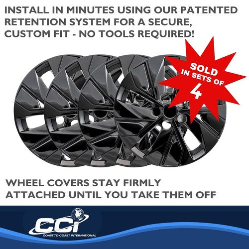 Coast To Coast IWC53816BLK WHEEL COVER