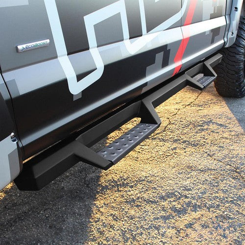 Westin Automotive 56-139452 Stainless Steel Square Black Powder Coated Nerf Bar