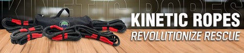 Overland Vehicle Systems 19009916 Recovery Strap 30 Feet Black/ Gray