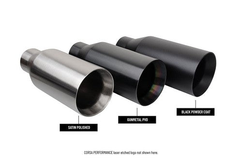 Corsa Performance 21190GNM Cat-Back Dual Rear Exit Exhaust System Kit