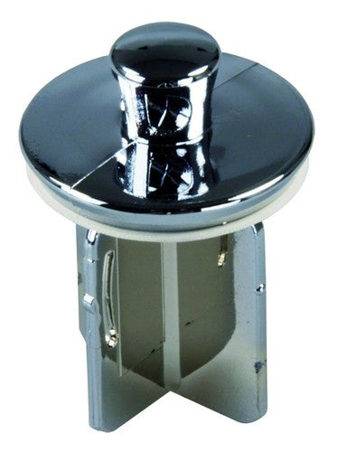 JR Products 95245 Sink Drain Stopper 1-1/4 Inch Pop-Up Style Silver Single