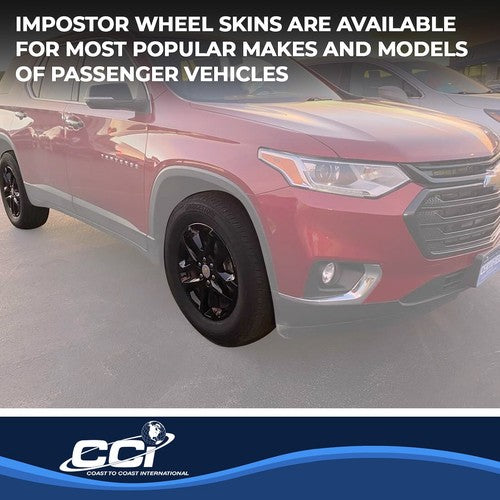 Coast To Coast IWCIMP416BLKN IMPOSTOR WHEEL COVER