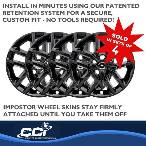 Coast To Coast IMP425BLK IMPOSTOR WHEEL COVER