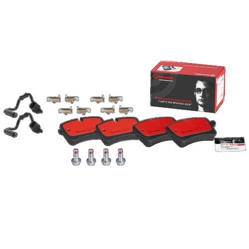 Brembo Rear Ceramic Brake Pads Fits 2013 2014 Audi A8 Quattro 4 Pc P85120N