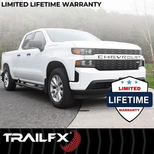 TrailFX AL4002B TrailFX A4 Series NERF BAR OVAL 4 1/2"