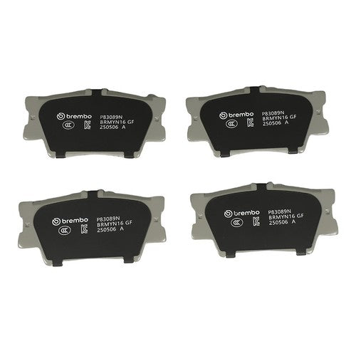 Brembo Rear Ceramic Brake Pads Fits 2007-2024 Toyota Camry 4 Pc Brakes P83089N