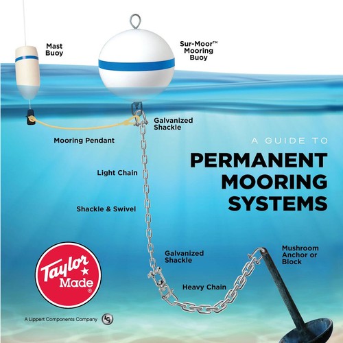 Taylor Made 46372 Sur-Moor MOORING BUOY