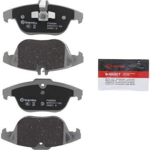 Brembo Rear Ceramic Brake Pads Fits 2008-2014 Mercedes C300 Brakes 4 Pc P50068N